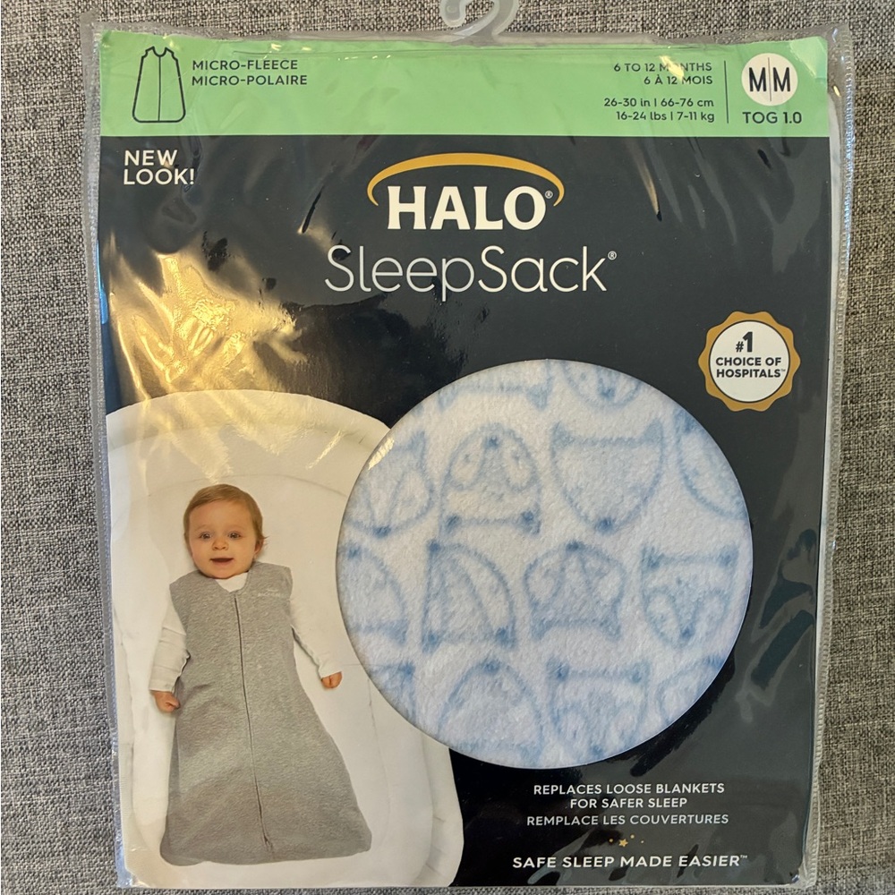 Halo Microfleece SleepSack 1.0 TOG